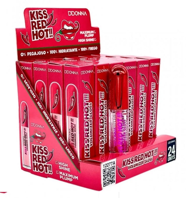 GLOSS KISS RED HOT
