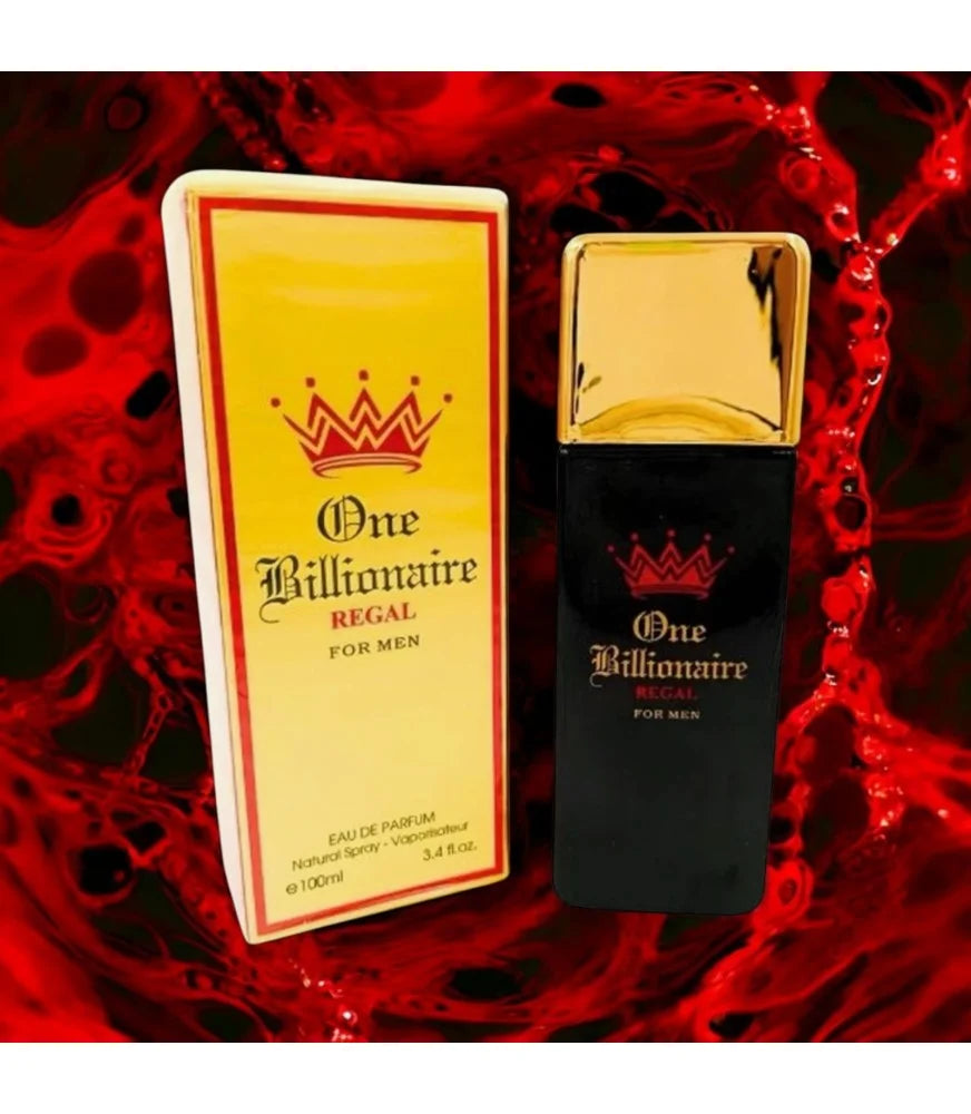 EAU DE PARFUM POUR HOMME ONE BILLIONAIRE REGAL FRAGRANCE COUTURE100ML