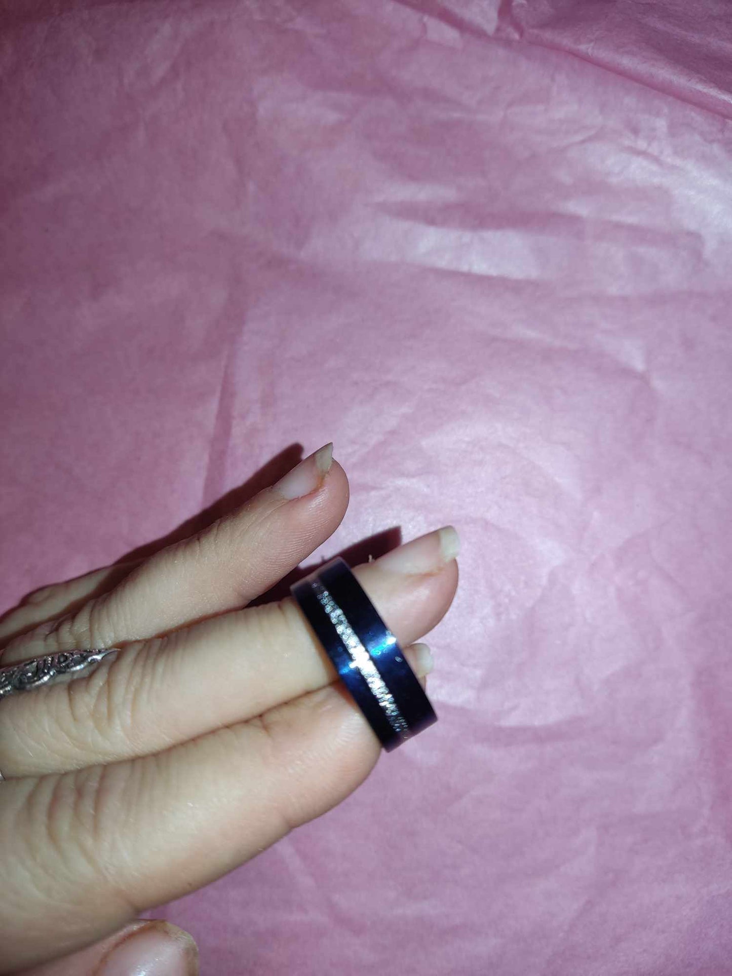 Bague liserait diamant