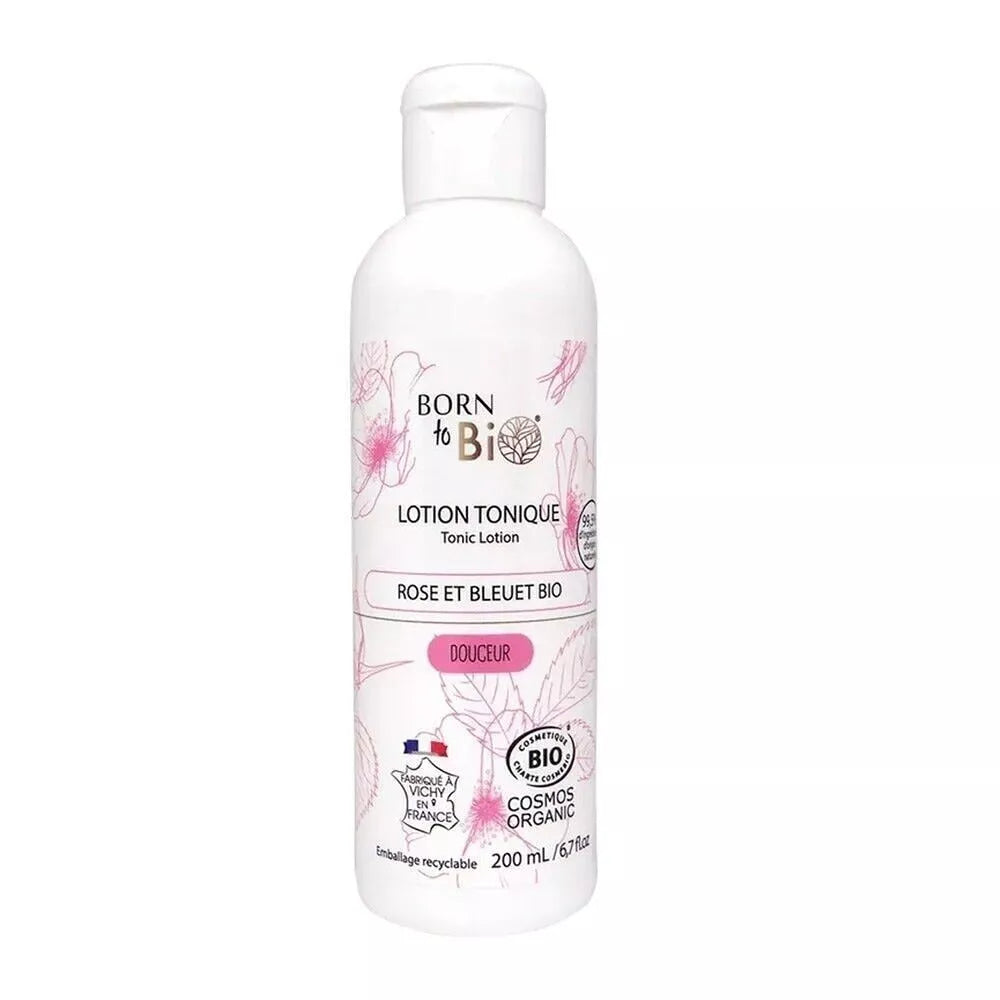 Lotion tonique Rose et Bleuet - Certifiée Bio