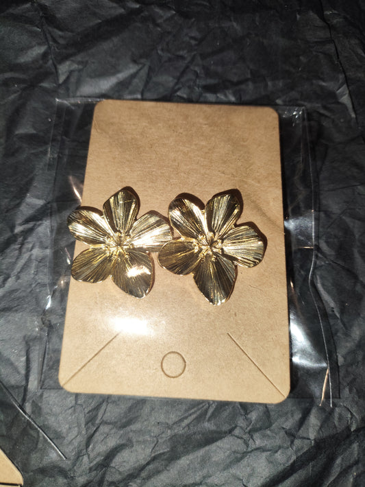 Boucle d'oreille Fleur