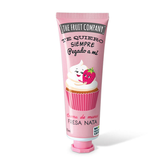 Crème pour les mains à la fraise chantilly
