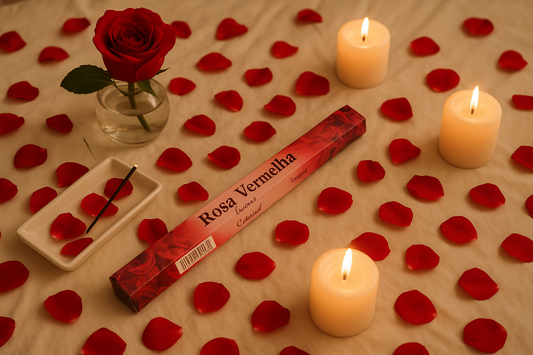 Encens rose rouge