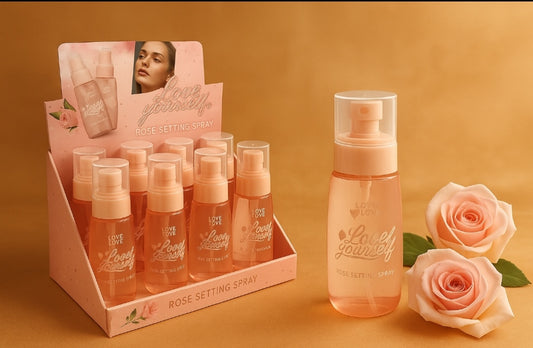 SPRAY FIXATEUR A L'EAU DE ROSE