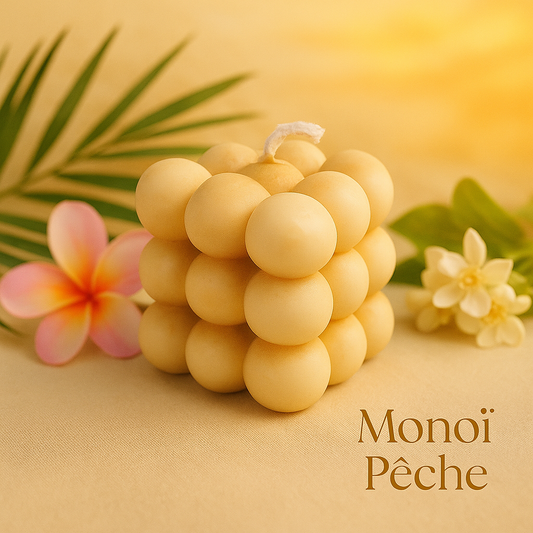 Bougie Monoï pèche