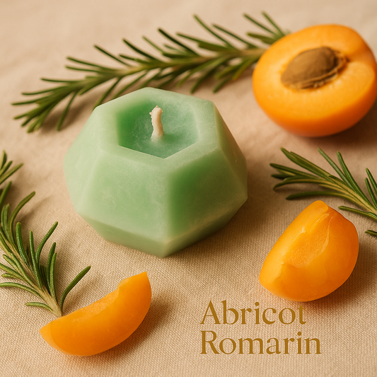 Bougie Abricot Romarin