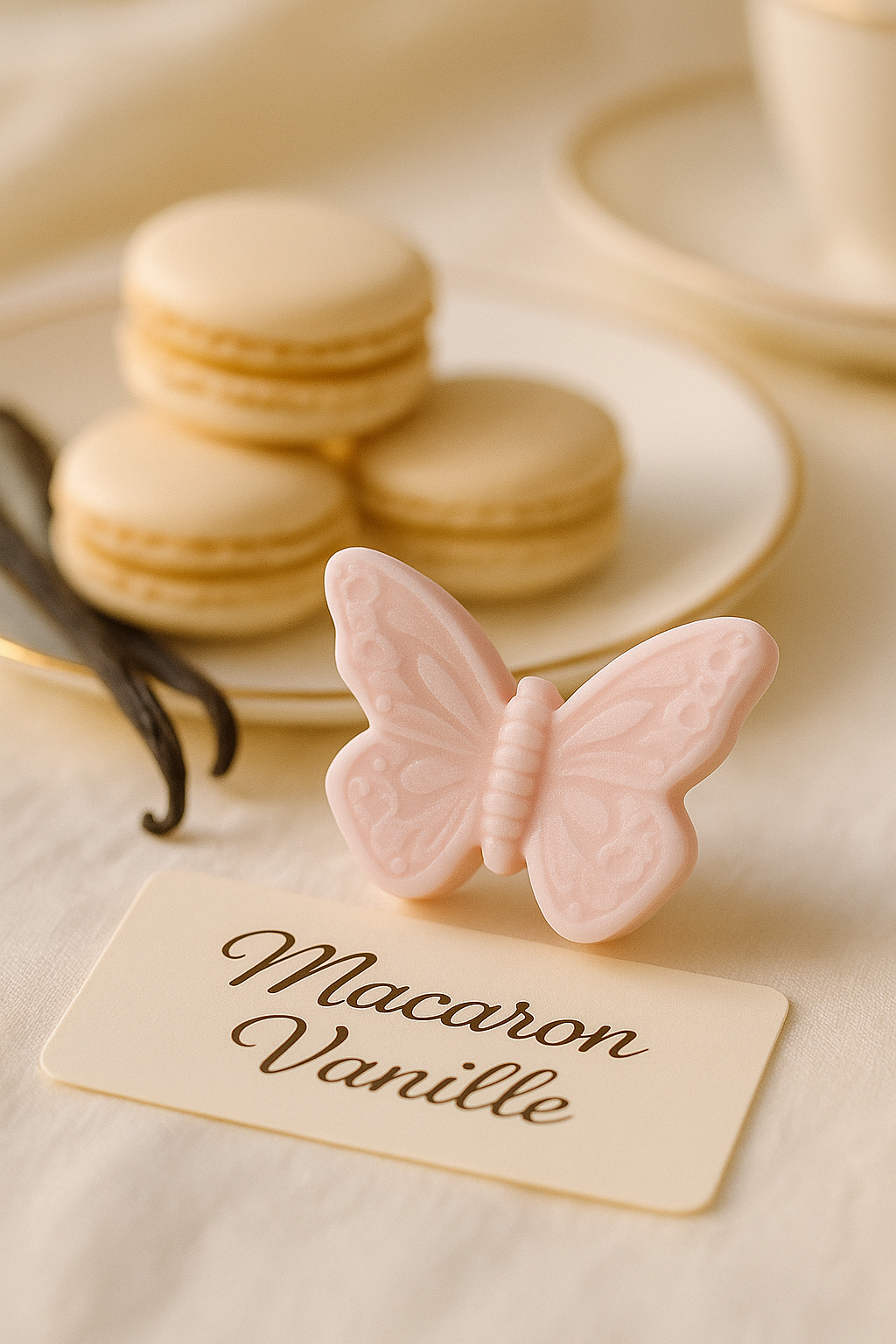 macaron vanille