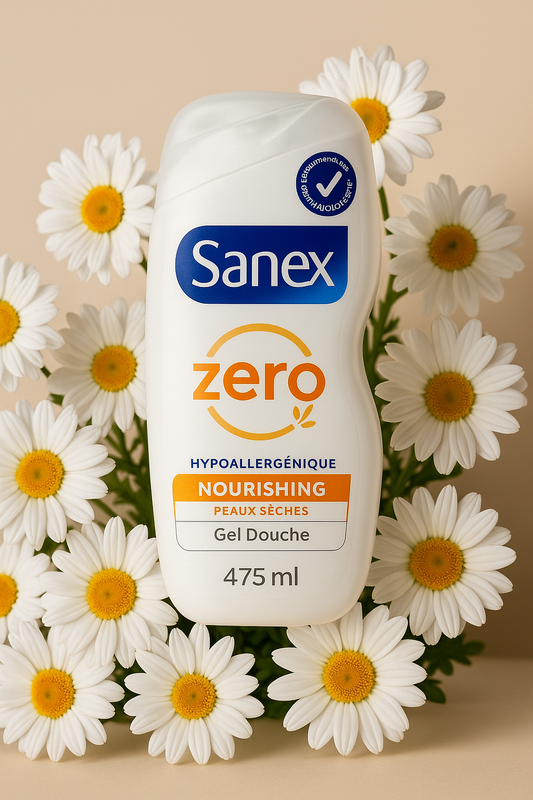 Gel douche Sans savon Peau Sèche ou  Peau Sensible Hydratant SANEX